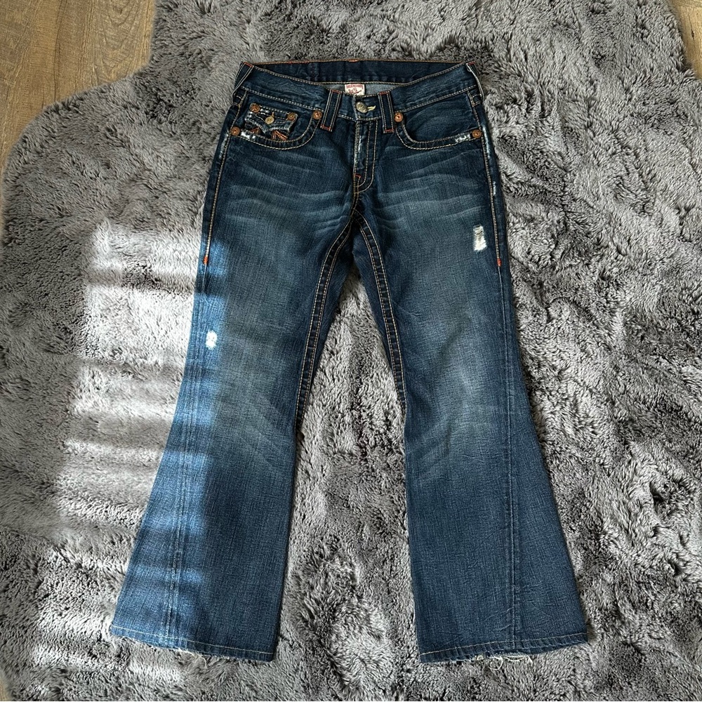 True religion Men's Blue Joey big T Jeans size 31
